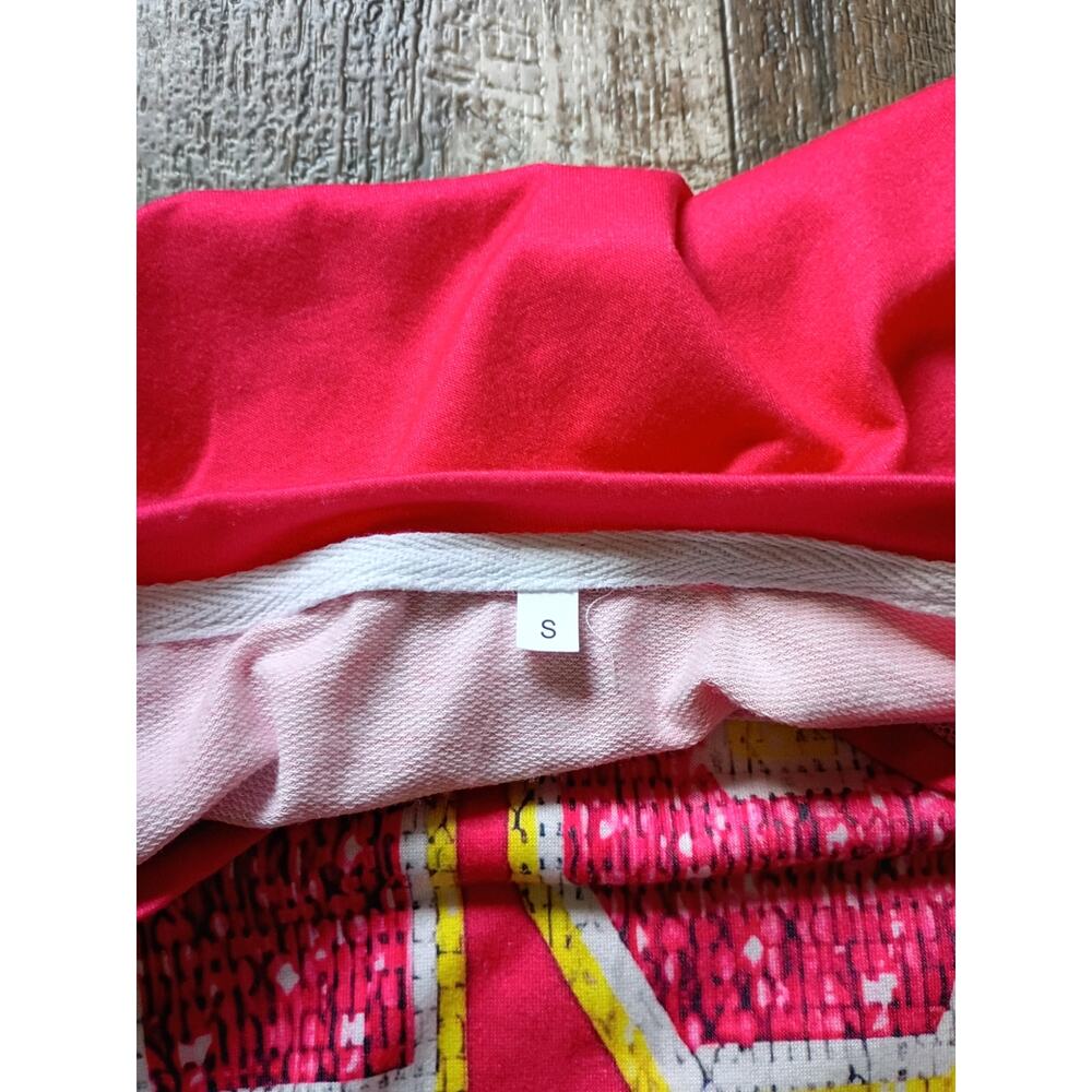 Kansas City Chiefs Women's Small Pink Long Sleeve Graphic Shirt NFL Fan Apparel - Picture 4 of 5